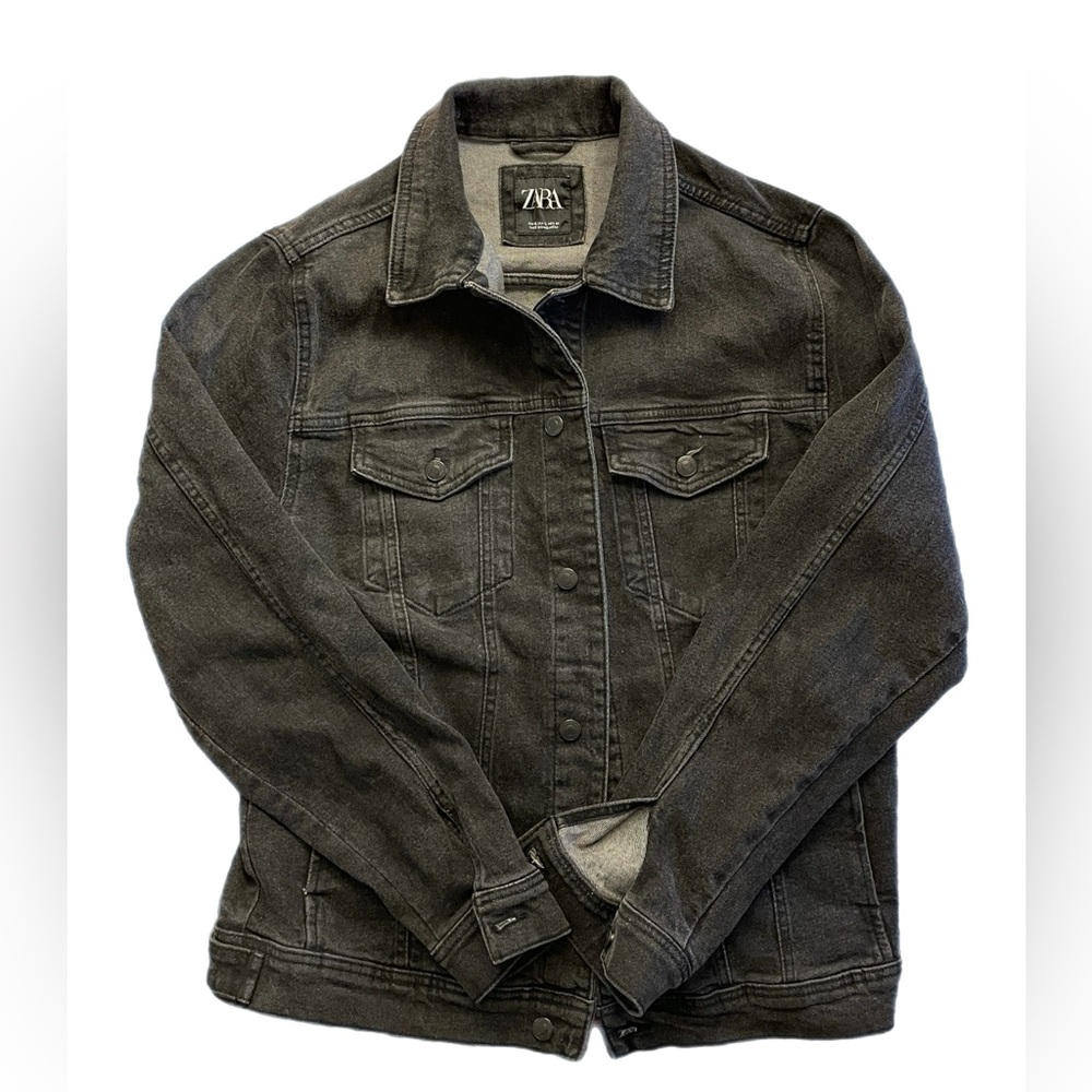 Men’s blk Zara denim jacket